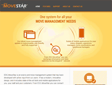 Tablet Screenshot of edc-movestar.com